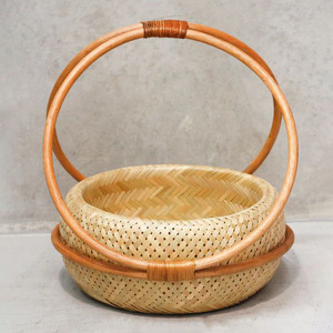 Natural planter <b>basket</b> rattan <b>plant</b> holder hanger <b>baskets</b> cheapest cost indoor <b>plants</b> accessories - Product Image 6