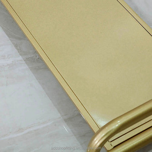 ชุดเดรสแต่งงานแบบทางการชั้นวางล้อโลหะสีขาวแบบเคลื่อนย้ายได้ชุดกล่องบรรจุเสื้อผ้า - Product Image 6