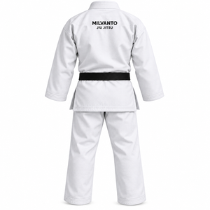 Kimono de Jiu-Jitsu Brésilien (BJJ) personnalisé, 450 GSM, tissage perlé, pour entraînement et compétition d'arts martiaux, OEM ODM - Product Image 2