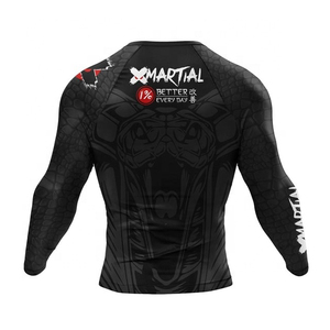 Men's Full Sleeve Color Blocked Rash Guard Quick Dry Anti-Bacterial UV Protection Breathable Eco-Friendly Spandex/Nylon Adult - Product Image 3