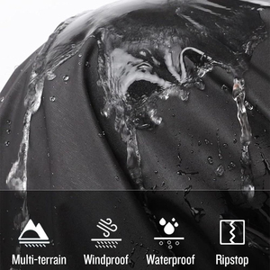 Traje Impermeable de Alta Visibilidad con Capucha y Cinta Reflectante para Seguridad Industrial - Product Image 3