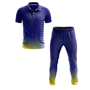 Pantalones de Jersey de Cricket con Diseño Personalizado, Uniforme con Impresión por Sublimación, Ropa Deportiva de Spandex/Poliéster de Alta Calidad, Anti-UV y de Secado Rápido - Product Image 1
