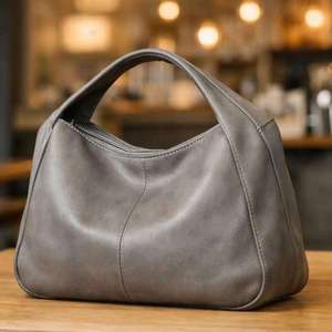 Customized Cotton <b>Canvas</b> <b>Plain</b> Dyed Tote Bag Embossed 80g <b>Large</b> Capacity Shoulder Drawstring Detail Shopping Travel Daily Use - Product Image 2