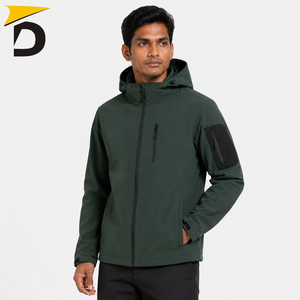 Chaqueta Deportiva Premium para Hombre con Capucha, Tejido Softshell, Ofrece Movimiento Cómodo, Ligera, Cálida y Resistente a la Intemperie - Product Image 3