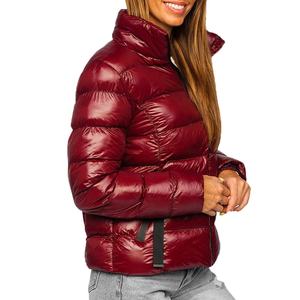 New Design Custom LOGO High Quality Breathable <b>Hooded</b> Winter Coat <b>Women</b> Down <b>Jacket</b> - Product Image 3
