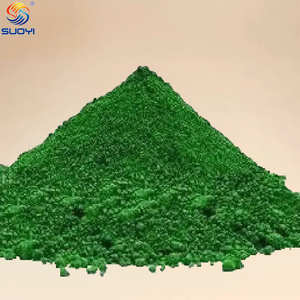 Poudre du <span class=keywords><strong>trioxyde</strong></span> Cr2O3 <span class=keywords><strong>de</strong></span> <span class=keywords><strong>chrome</strong></span> <span class=keywords><strong>de</strong></span> SUOYI CAS 1308 pour le matériel résistant au feu abrasif <span class=keywords><strong>de</strong></span> métallurgie - Product Image 2