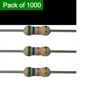 High Quality Metal Film <b>Fixed</b> Resistor Axial Lead Precision Resistors for PCB Circuit DIY Electronics Stability Components - Product Image 3