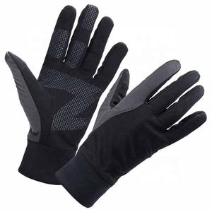 Nuevos guantes de lana de punto doble grueso para hombres otoño e invierno al aire libre dedo lana cálido grueso guantes de pantalla táctil - Product Image 6