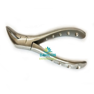 Fórceps de extracción de dientes con fragmentos de raíz Amr Instrumentos quirúrgicos manuales Material de acero inoxidable Base universal - Product Image 5