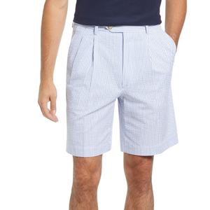 Pantalones cortos de lino y lana de pana informales elegantes sofisticados de alta calidad para hombres, pantalones transpirables antiarrugas para temporadas, pantalones hechos a medida - Product Image 1