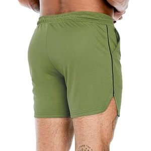 Gym Short Men Performance Shorts Flexible Stretch Fabric Comfortable Sports Clothing For <b>Strength</b> Training Running And Exercise - Product Image 2