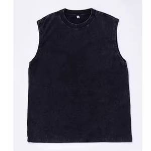 เสื้อกล้ามทรงรัดรูปสไตล์วินเทจสำหรับผู้ชาย เหมาะสำหรับออกกำลังกายและสวมใส่ลำลอง - Product Image 1