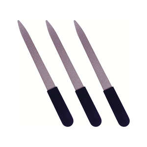 Lime à ongles professionnelle double face en saphir, outil de manucure de haute qualité pour soins de beauté, en acier inoxydable durable, grain 240, pour salon - Product Image 2