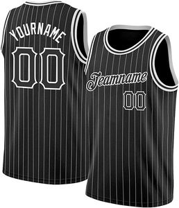 Maillot de basket-ball à prix avantageux, imprimé, manches courtes, personnalisable avec le nom de l'équipe, 100% polyester, séchage rapide, services professionnels - Product Image 5