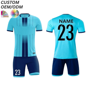 Ensemble d'uniformes d'entraînement de football respirants et imprimés, support OEM ODM pour la vente en gros de maillots de football - Product Image 5