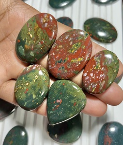 Lot de pierres précieuses naturelles en hématite, cabochons en hématite de forme libre pour la fabrication de colliers, cabochons de formes variées de chez ASHU GEMS - Product Image 3