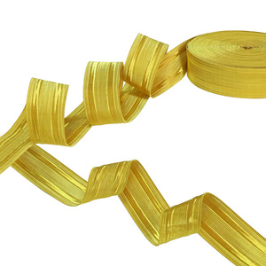 Golden Gallon Tresse Trim <b>Braid</b> 25mm Embroidered Lace and Ribbon in Gold Color for Sale Ceremonial Uniform <b>Accessories</b> - Product Image 2
