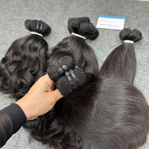 Meilleures ventes, prix d'usine, 100% cheveux humains Remy, cheveux vierges vietnamiens, cuticules alignées, mèches de cheveux ondulés naturels, extensions de cheveux - Product Image 3