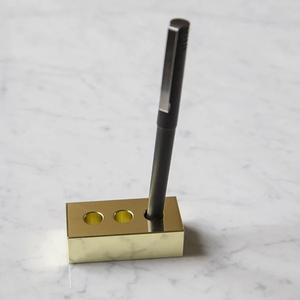 Brass Pen Holder Living Room Brass Pen Holder Makeup <b>Brush</b> Storage Bucket Holder Wholesale Prices - Product Image 3
