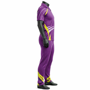 Uniforme de Cricket de Color Único, Nuevo, Transpirable, con Nombre de Equipo Personalizado, Calidad Premium, Ropa Deportiva Unisex para Adultos en Venta - Product Image 4