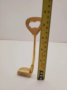Ouvre-bouteille en métal doré en forme de balle de golf, design sportif élégant, outil de bar pour la maison, la cuisine et le bar, vente en gros depuis l'Inde - Product Image 6