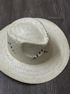 หมวกฟางธรรมชาติ หมวกใบปาล์ม หมวกปานามา มีรูระบายอากาศ หมวกฟางพร้อมริบบิ้นด้านใน ราคาถูก ขายส่งจำนวนมาก - Product Image 3
