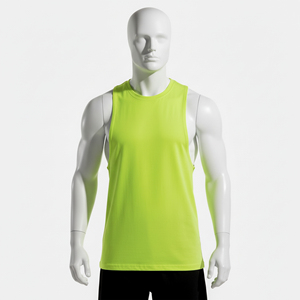 เสื้อกล้ามทรงโอเวอร์ไซส์ ดีไซน์ใหม่ล่าสุดปี 2026 สำหรับผู้ชาย น้ำหนัก 220 กรัม ผ้าสแปนเด็กซ์/คอตตอน คุณภาพสูง ระบายอากาศได้ดี สไตล์สตรีทแฟชั่น ทอแบบถัก - Product Image 1