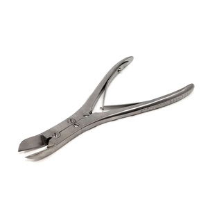 Best Quality Double Action <b>Bone</b> Cutter 7.25" Scissor Curve Veterinary Orthopedic Made With Stainless Steel - Product Image 3