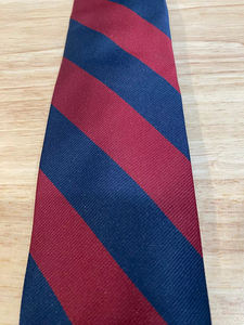 Cravate de luxe à motif uni pour homme, service d'impression de logo personnalisé, 100 % polyester, écologique, pour uniformes scolaires, uniformes d'entreprise, promotionnels - Product Image 1