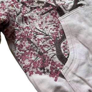 Sudadera con Capucha Oversize Blanca Lisa con Estampado Personalizado, Manga Regular, Tejida, Unisex, Casual, Invierno, Transpirable, Estilo Urbano - Product Image 5
