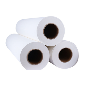 Rollo de papel blanco de alta calidad para impresión digital en poliéster, proveedor a granel para uso industrial - Product Image 6