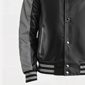   Chaqueta de Cuero Phi |    Chaqueta Bordada para Hombre de Fraternidad |   Chaqueta Bordada de Fraternidad, Chaquetas Bomber Personalizables - Product Image 3