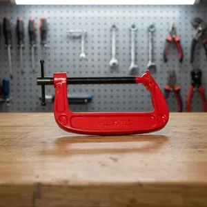 Mini pince en G de haute qualité facile à travailler outil à main en plastique pour les industries du métal et du bois système de mesure de pouce robuste - Product Image 3