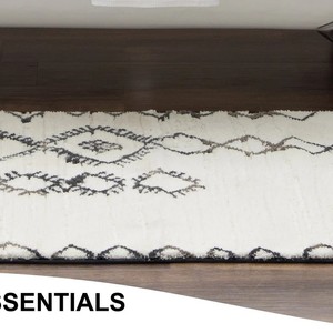 Geometric Pattern Cotton Bath <b>Mat</b> Rectangle Bohemian Style Non-Slip Woven Rug with Embroidery Design for Home Use - Product Image 4