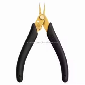 Pinzas Xuron con Punta Fina Dorada, Alicates de Punta Fina, Acero Inoxidable, Múltiples Mangos, Herramienta para Joyería - Product Image 2
