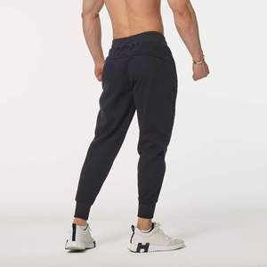 <b>Men's</b> <b>White</b> Elastic Waist Casual Sweatpants Lightweight Breathable Knitted Summer Wear Drawstring Closure Side Pockets - Product Image 3