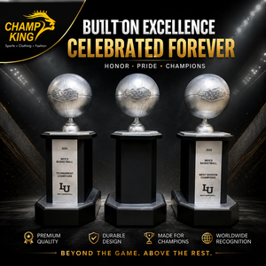 CHAMP KING Stainless Steel Basketball <b>Trophy</b> Customized Championship Award Durable Premium Quality - Product Image 1