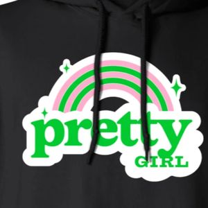 Sudadera con Capucha Negra con Estampado Gráfico, Sudadera de Forro Polar Suave de Manga Larga, Top con Capucha Informal, Ropa de Calle de Moda, Sudadera Cálida para Mujer, Tendencia - Product Image 6