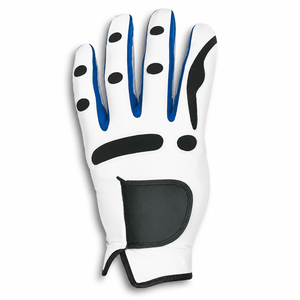 Gants de golf professionnels unisexes en cuir blanc de haute qualité, impression de logo personnalisée, service OEM ODM personnalisé, vente en gros en vrac - Product Image 3
