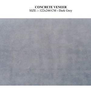 Revestimiento de Pared de Hormigón de Diseño Moderno, Color Gris Oscuro, Revestimiento de Pared de Piedra de Hormigón para Decoración de Paredes Interiores y Exteriores - Product Image 1