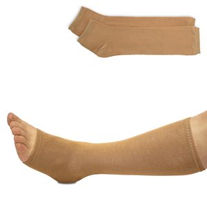Unisex Arm Sleeve Beige Spandex Cotton Anti-Bacterial Latex Free Machine Washable 4-Way Stretch Soft <b>Material</b> - Product Image 6