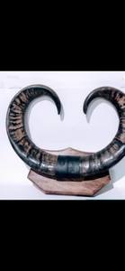 Décoration en corne de buffle, corne faite à la main - Product Image 5