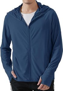 Sudadera con Capucha de Manga Larga para Hombre, Color Sólido, Transpirable, de Poliéster Tejido, Estilo Casual - Product Image 3