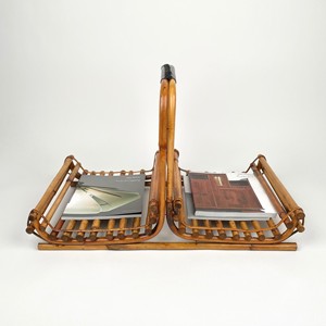 Articles de décoration de bureau les plus vendus : porte-revues en rotin, porte-journaux faits main à prix abordable - Product Image 6