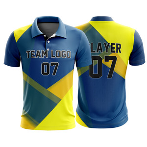 Vêtements de sport à prix abordable, uniforme de cricket en gros 2026, impression de logo personnalisée, nouveau design, 100 % polyester, anti-humidité - Product Image 2