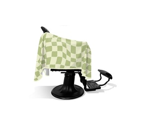 Cape de coiffure personnalisée en polyester, tendance pour salon de coiffure, capes de barbier sur mesure très demandées, jetables - Product Image 6