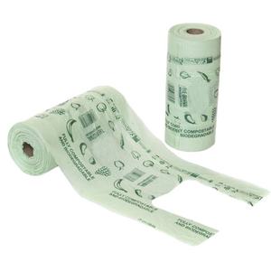 Hot Selling Eco-Friendly Biodegradable Compostable Trash Bags for <b>Kitchen</b>, Household Waste & Bin Liner Use Wholesale - Product Image 4