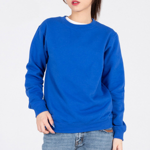 Custom <b>Women</b> Fleece <b>Sweatshirt</b> Oversized Loose Fit Crew Neck <b>Long</b> Sleeve Casual Streetwear Pullover <b>Sweatshirts</b> <b>For</b> Ladies - Product Image 5