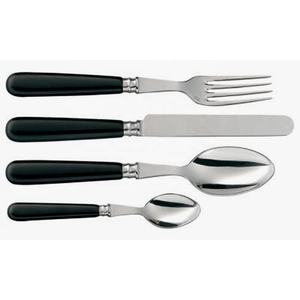 Service de couverts en acier inoxydable, cinq pièces, poignée en résine blanche perle, pour décoration de Table de mariage et de fête, vente en gros - Product Image 2