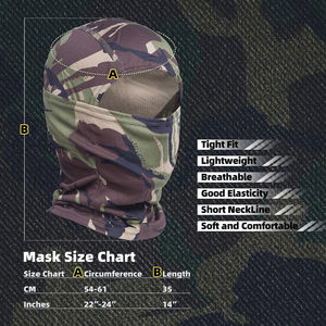 Cagoule intégrale Skull Fit en gros, motif Realtree Camo, pour cyclisme, moto, ski, activités de plein air - Product Image 3